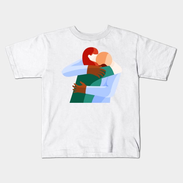 Embrace II Kids T-Shirt by jiaqiwang
